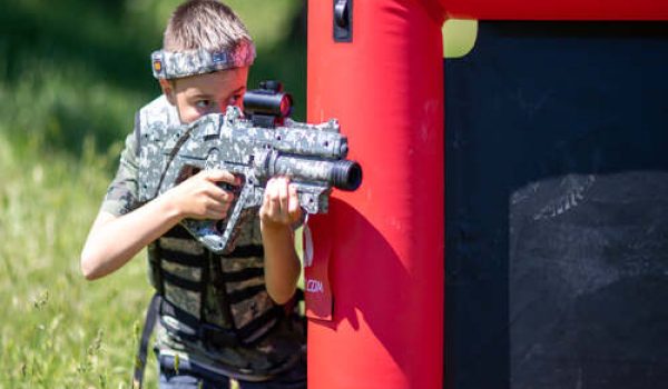 Anniversaire laser game